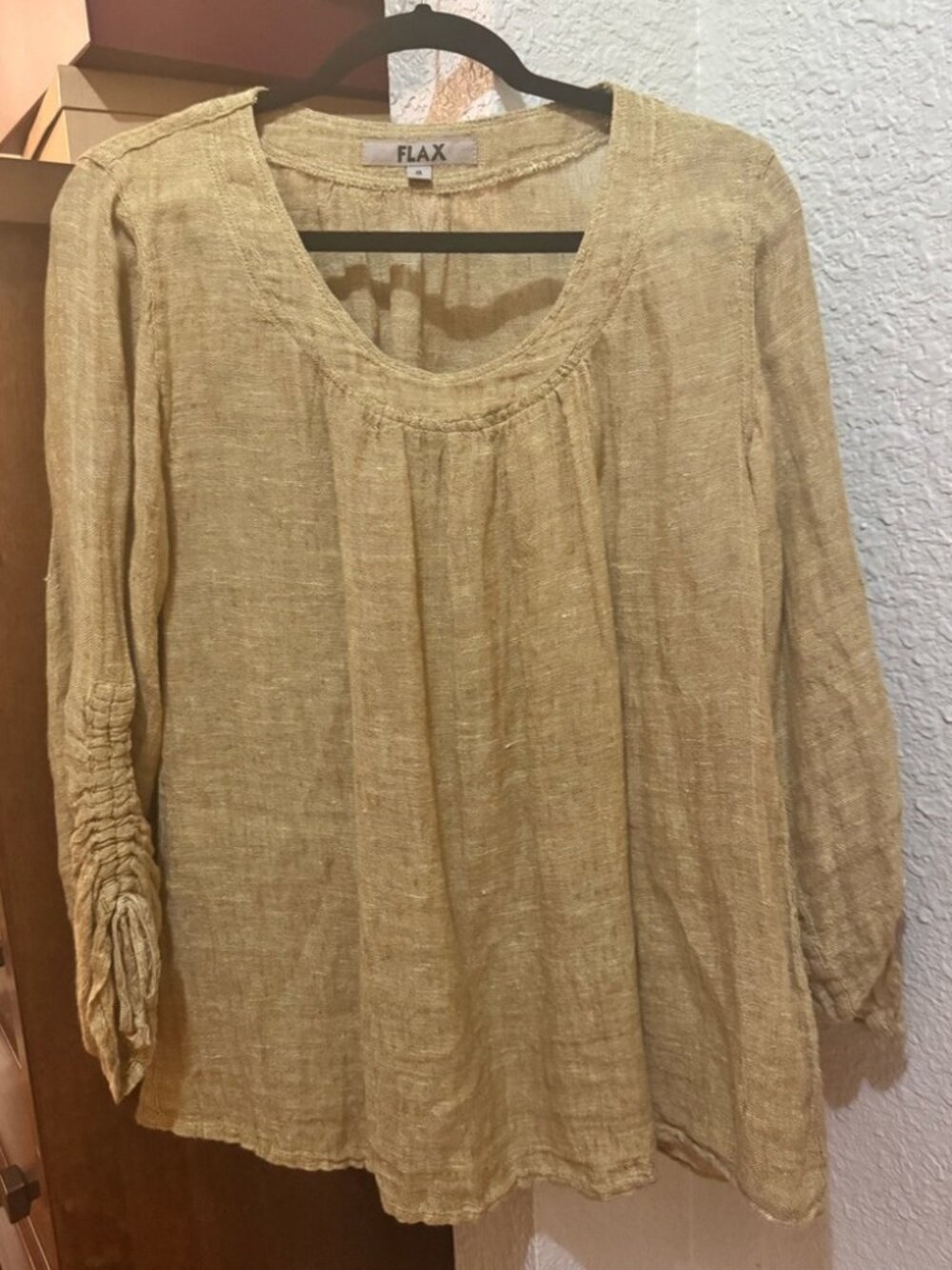 FLAX Boho tunic size small